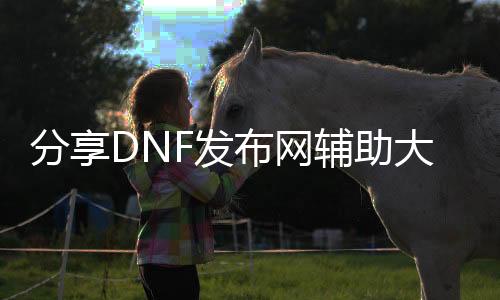 分享DNF发布网辅助大合集通杀所有私服（2021年最新dnf辅助官网）