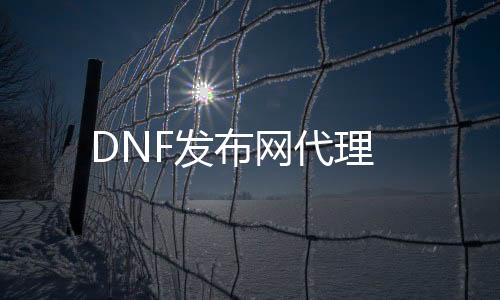 DNF发布网代理