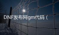DNF发布网gm代码（DNF发布网与勇士gm是什么意思）